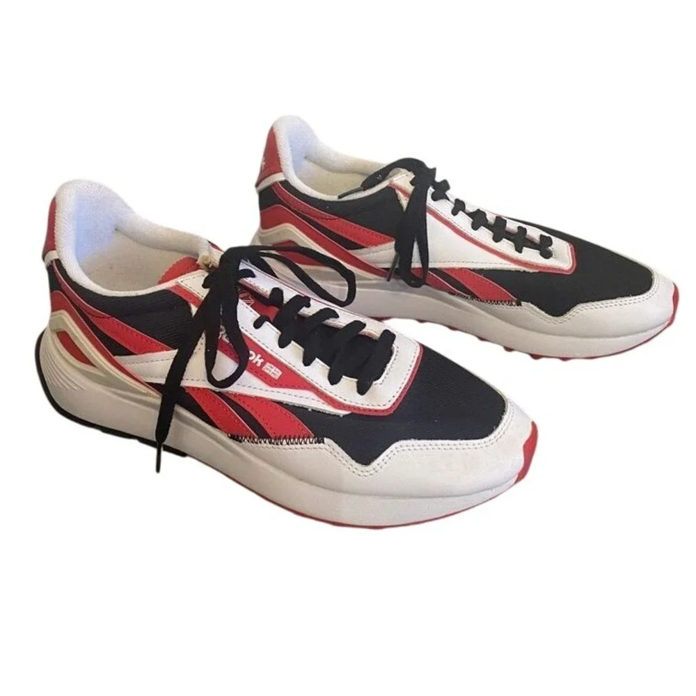 Reebok Classic Legacy AZ Red White Black‎ Sneakers GX5306 Mens 9.5 Womens 11